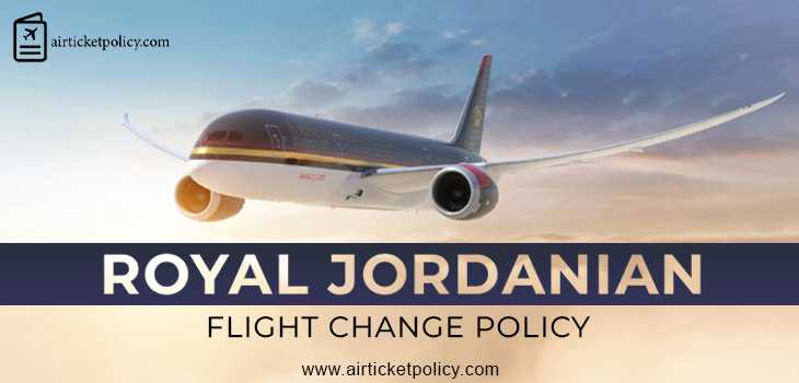 Royal Jordanian Flight Change Policy | airlinesticketpolicy