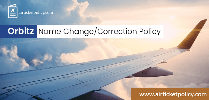 Orbitz Name Change/correction Policy