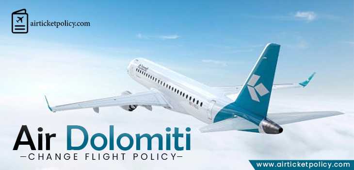 Air Dolomiti Change Flight Policy