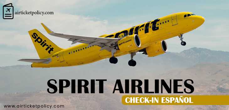 Check-In De Spirit Airlines En Español | airlinesticketpolicy